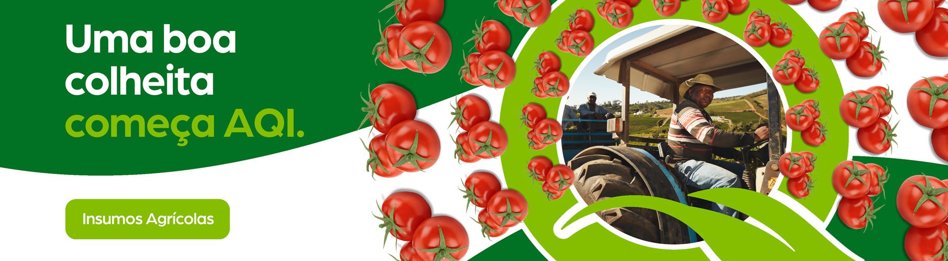 Uma boa colheita (Insumos Agriculas) começa AQI