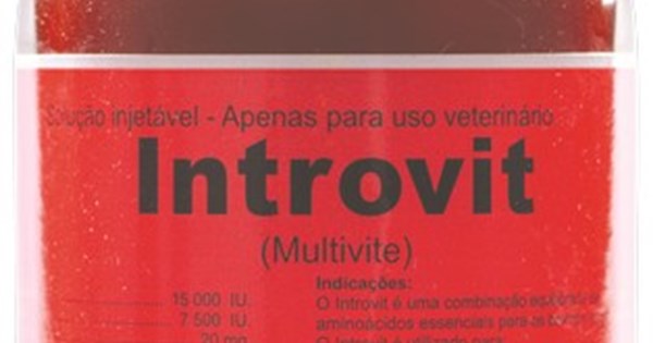 INTROVIT INJ (COMPLEXO VITAMINICO) 100ML | AQI